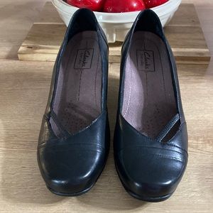 Clark Women Sugar Sky Pumps. Black Size 7 1/2